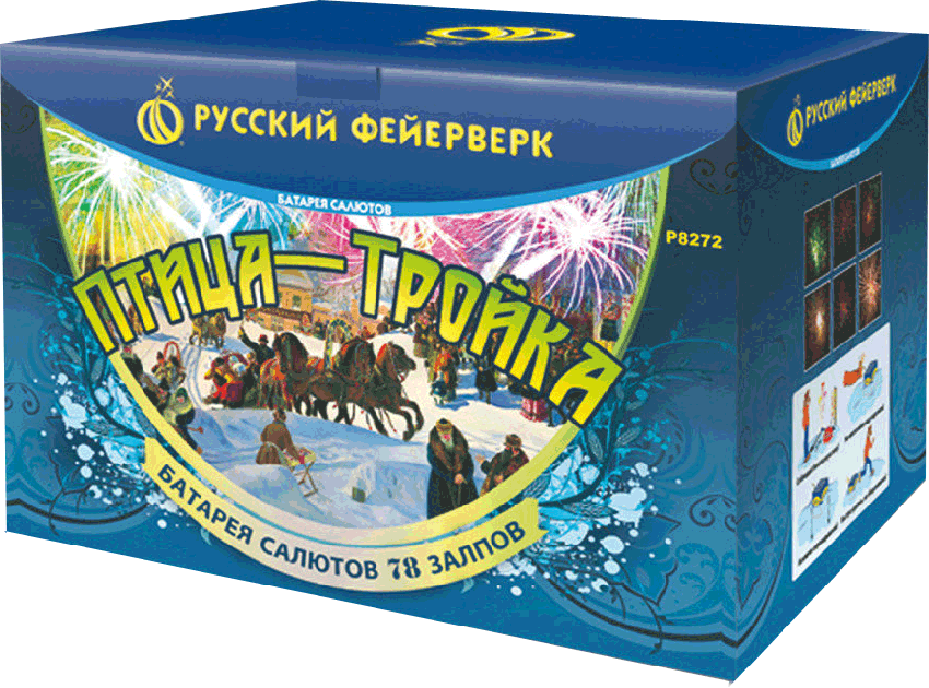 Фейерверки в Тотьме