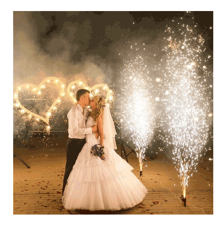 Организация пиротехнического шоу на свадьбу  Тотьма | totma.salutsklad.ru