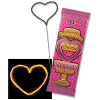 Сердечко Бенгальские огни фигурные купить в Тотьме | totma.salutsklad.ru