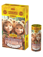 Мишки-шалунишки Пиротехнический фонтан купить в Тотьме | totma.salutsklad.ru