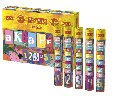 Акварель Фонтан пиротехнический купить в Тотьме | totma.salutsklad.ru