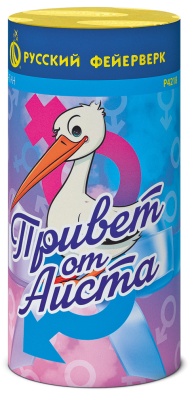 Привет от аиста Пиротехнический фонтан купить в Тотьме | totma.salutsklad.ru