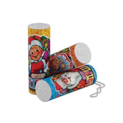 Супер с серпантином Хлопушки купить в Тотьме | totma.salutsklad.ru