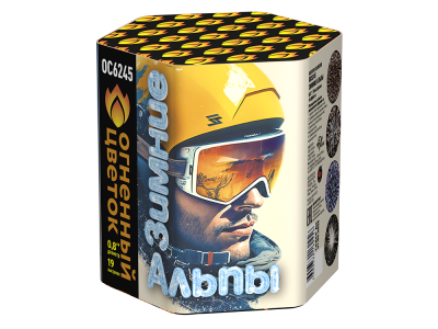 Зимние Альпы Батарея салютов купить в Тотьме | totma.salutsklad.ru