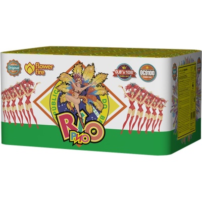 Рио S Батарея салютов купить в Тотьме | totma.salutsklad.ru