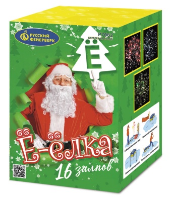 Ё-Ёлка Батарея салютов купить в Тотьме | totma.salutsklad.ru