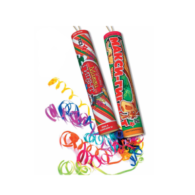 Макси-Гигант с серпантином Хлопушки купить в Тотьме | totma.salutsklad.ru