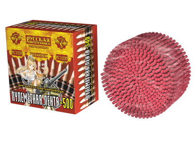 Пулеметная лента-500 Петарды связка купить в Тотьме | totma.salutsklad.ru