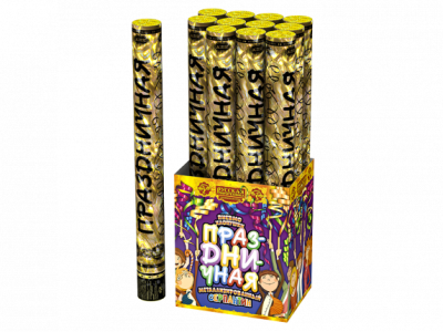 Праздничная 50 Пневматическая хлопушка купить в Тотьме | totma.salutsklad.ru