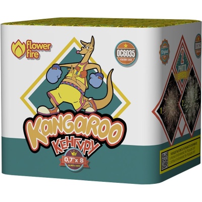 Кенгуру Батарея салютов купить в Тотьме | totma.salutsklad.ru