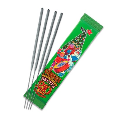 210 мм. Экстра Бенгальские огни купить в Тотьме | totma.salutsklad.ru