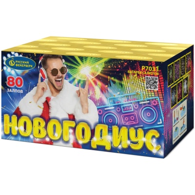 Новогодиус Фейерверк купить в Тотьме | totma.salutsklad.ru