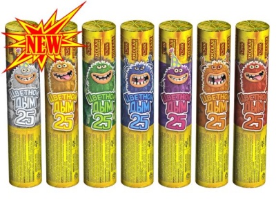 Цветной дым 25 Цветной дым купить в Тотьме | totma.salutsklad.ru