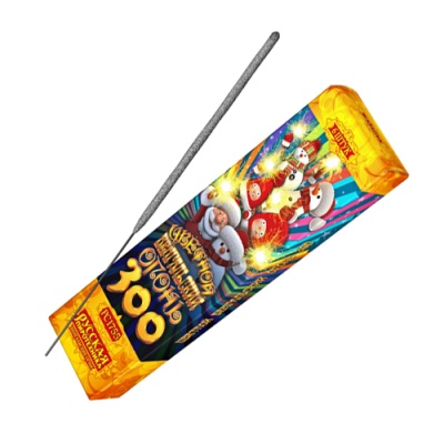 Цветной 300 мм. Бенгальские огни купить в Тотьме | totma.salutsklad.ru